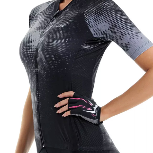 Vêtements de cyclisme à manches courtes pour femmes à séchage rapide